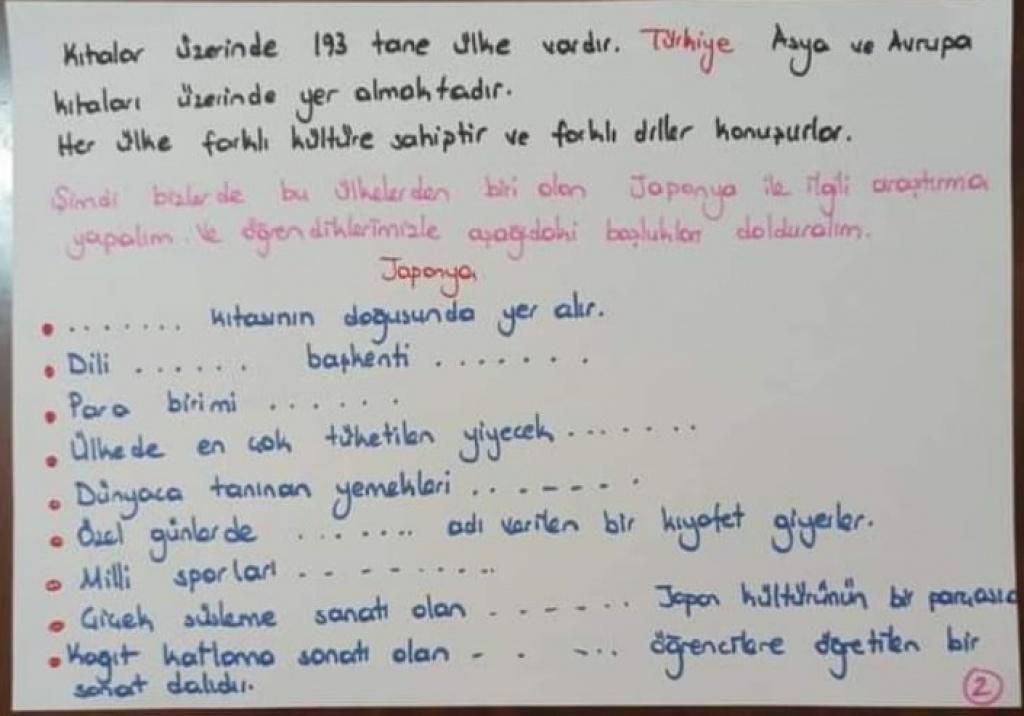 4. SINIF SOSYAL BİLGİLER DERS NOTLARI - İstiklal İlkokulu